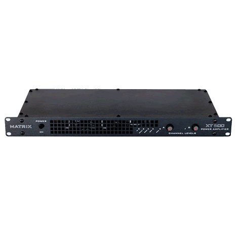 Matrix XT500 500w Power Amplifier x2 Channels 250watts @ 4ohm